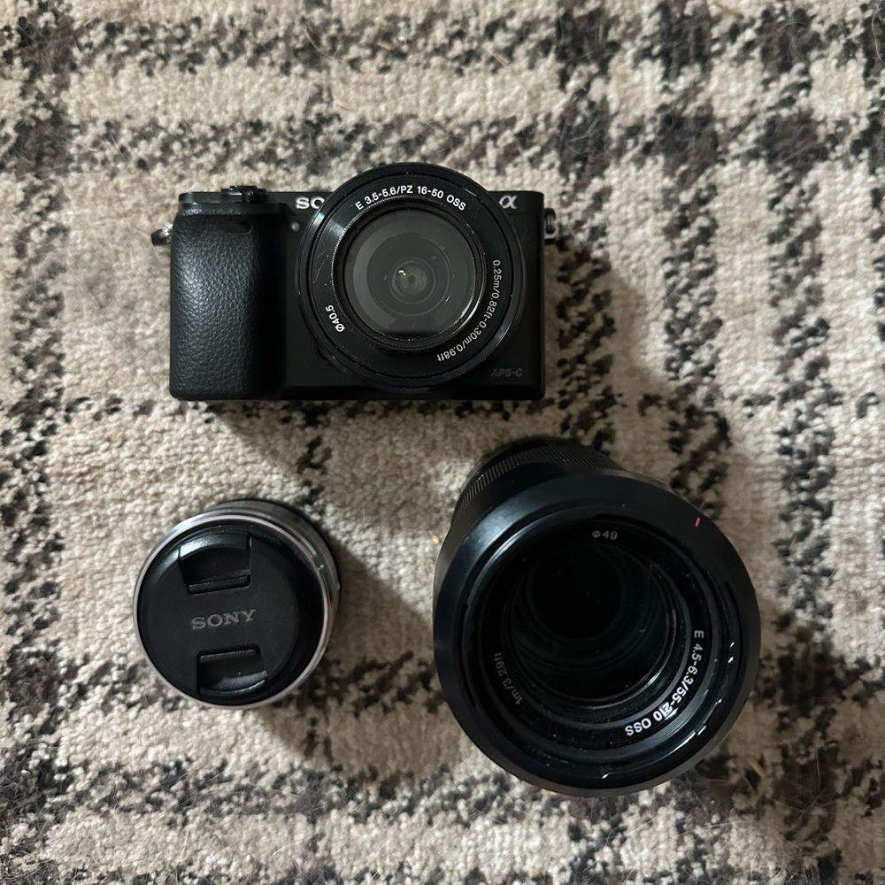 Sony A6000 with Lenses